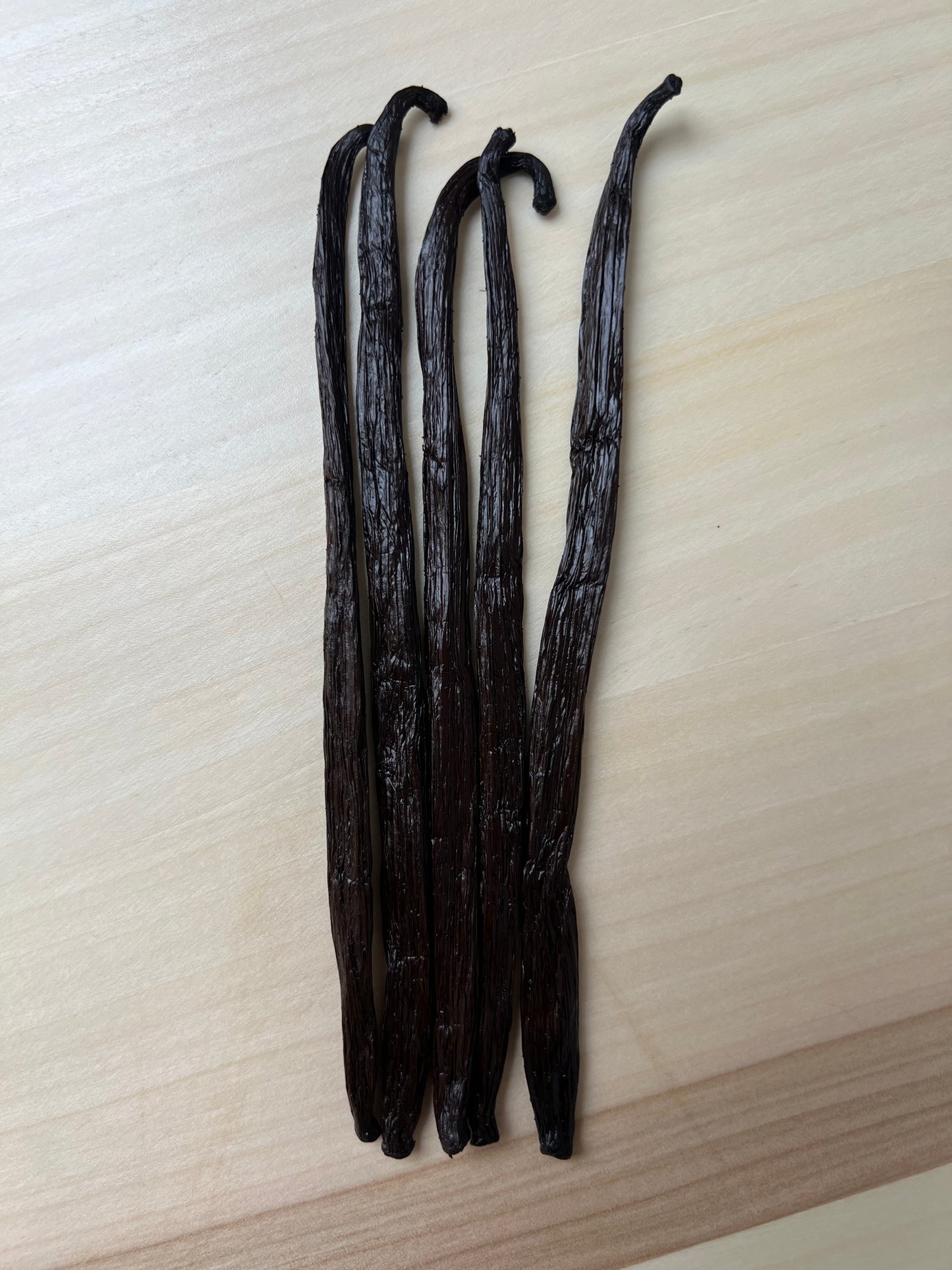 Lot de 5 gousses de Vanille Bourbon qualité Gourmet de Madagascar