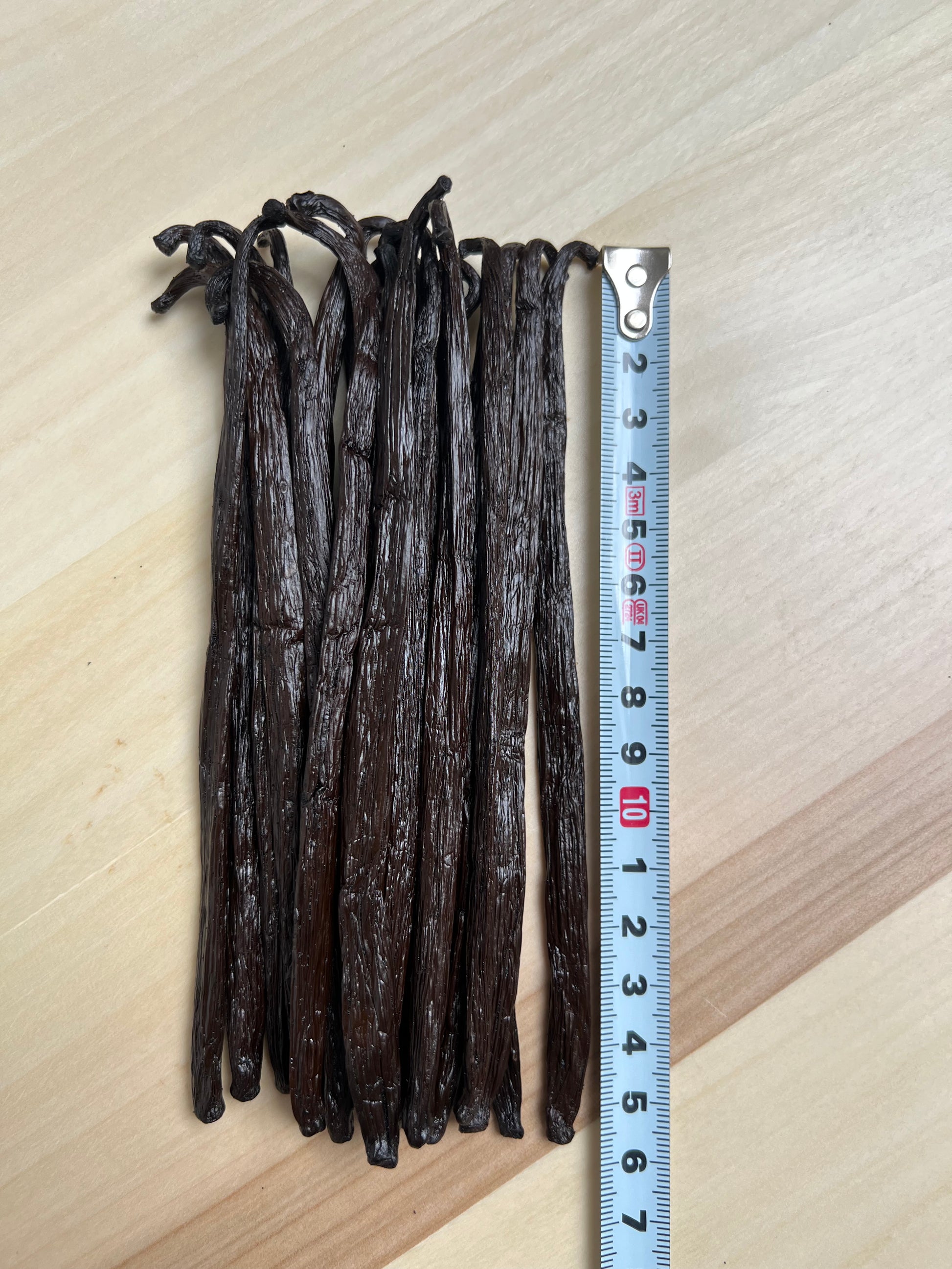 Gousses de vanille noire gourmet de Madagascar - Taille: 12 à 14